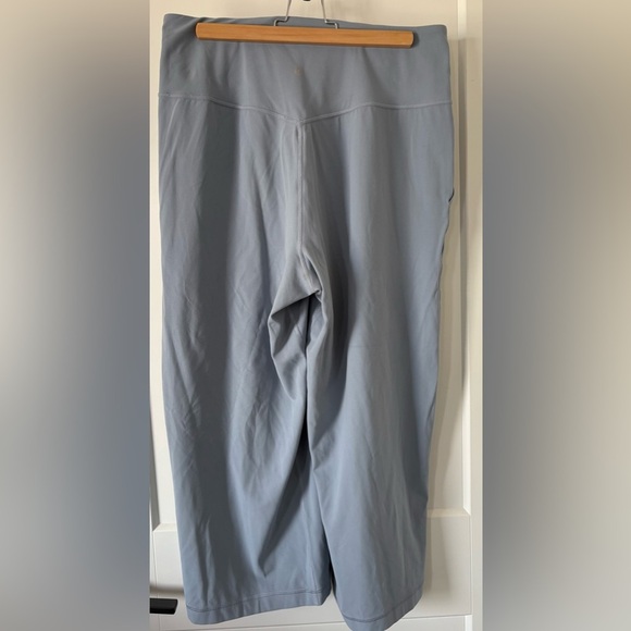 Blue Lululemon Stretch High Rise Cropped Pant - Picture 2 of 4